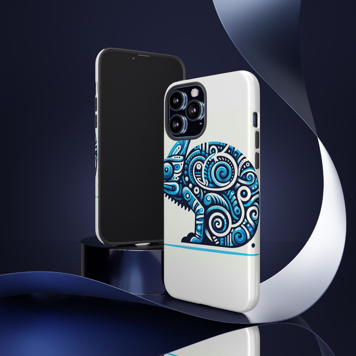 vibrant 3d chameleon design protective phone case for creative individuals stylish protection compatible with iphone 13, 14, 15 & 16 – all models including pro, pro max & plus
