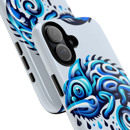 Blue Animal Create 5 Phone Case with Vibrant 3D Wrap Design, Shock Absorption, UV Protection, for Stylish and Durable Smartphone Protection