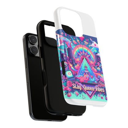 Slay Queen Vibes 3D Wrap Protective Phone Case for Women