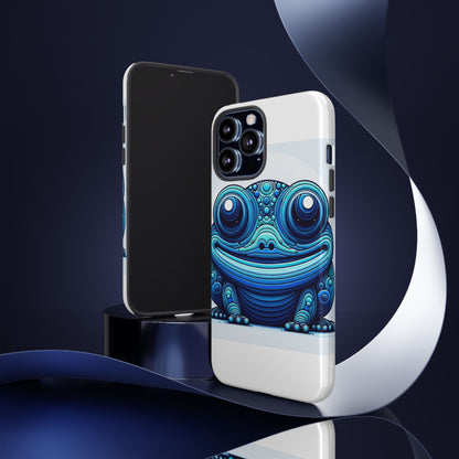 Vibrant 3D Animal-Inspired Phone Case in Blue for Stylish Protection and Unique Expression Compatible with iPhone 13, 14, 15 & 16 – all models including Pro, Pro Max & Plus