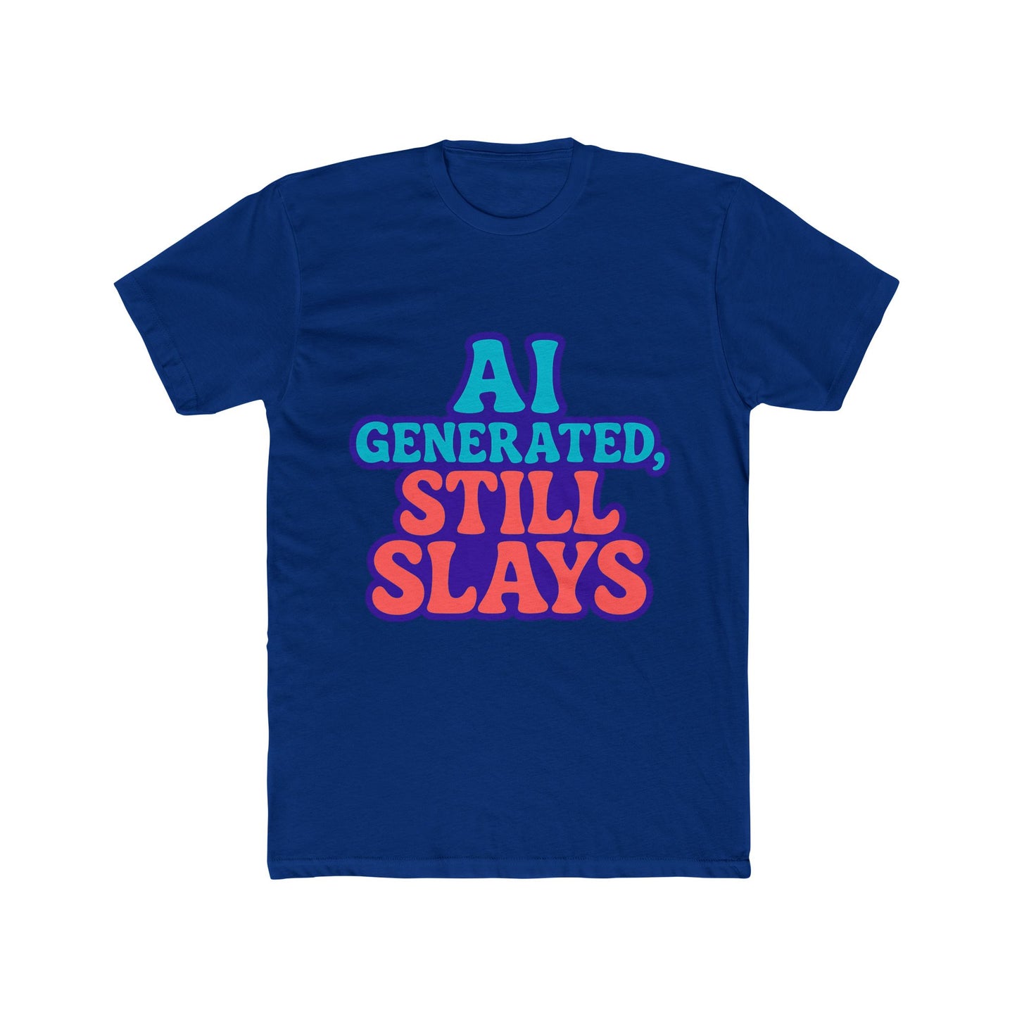 ai generated meme unisex t-shirt – multicolor graphic tee for casual wear by men & women
