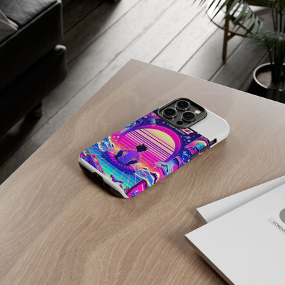 W Rizz L Sleep Schedule Protective Phone Case for Anime Lovers