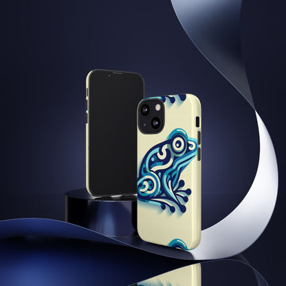 Blue Animal Create 15 3D Wrap Protective Phone Case with Vivid Anime and Comic Inspired Design for Smartphones, Shock Absorption and Durable UV Protected Cover
