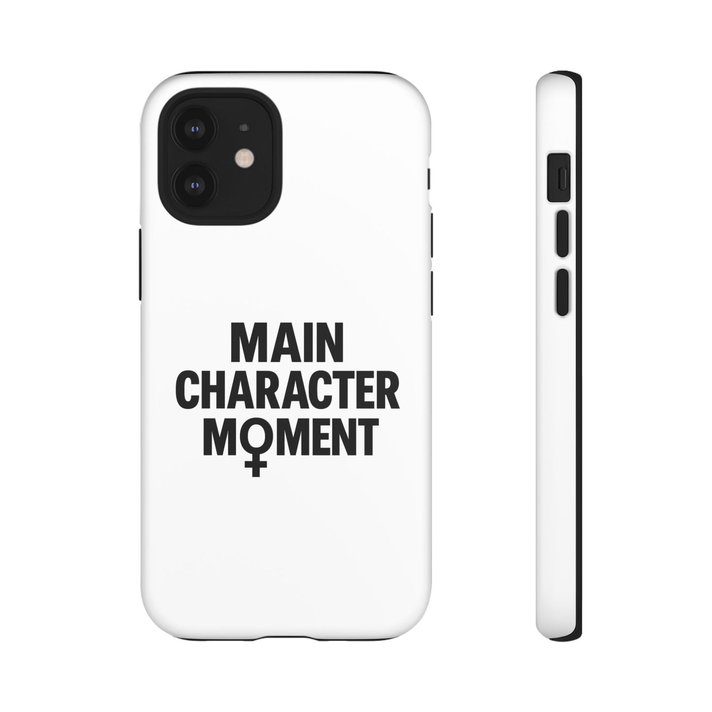 main character moment phone case - tough, trendy protection