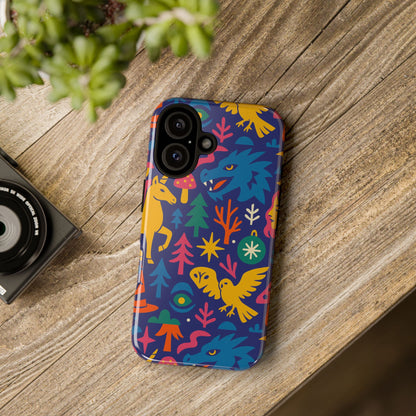 Vibrant Retro 3D Wrap Protective Phone Case with Funky Multicolour Design Stylish Accessory for Self-Expression Compatible with iPhone 13, 14, 15 & 16 – all models including Pro, Pro Max & Plus