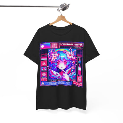 Copyright Safe Unisex Heavy Cotton Tee - Retro Aesthetic Graphic T-Shirt