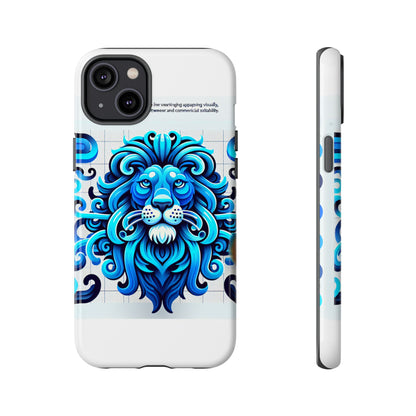Vibrant 3D Lion Art Phone Case for Stylish Protection and Self-Expression Compatible with iPhone 13, 14, 15 & 16 – all models including Pro, Pro Max & Plus