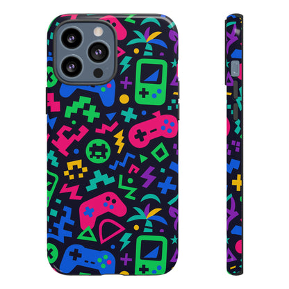 Vibrant 3D Gaming Design Protective Phone Case for Creative Expression and Stylish Protection, Compatible with iPhone 13, 14, 15 & 16 – all models including Pro, Pro Max & Plus