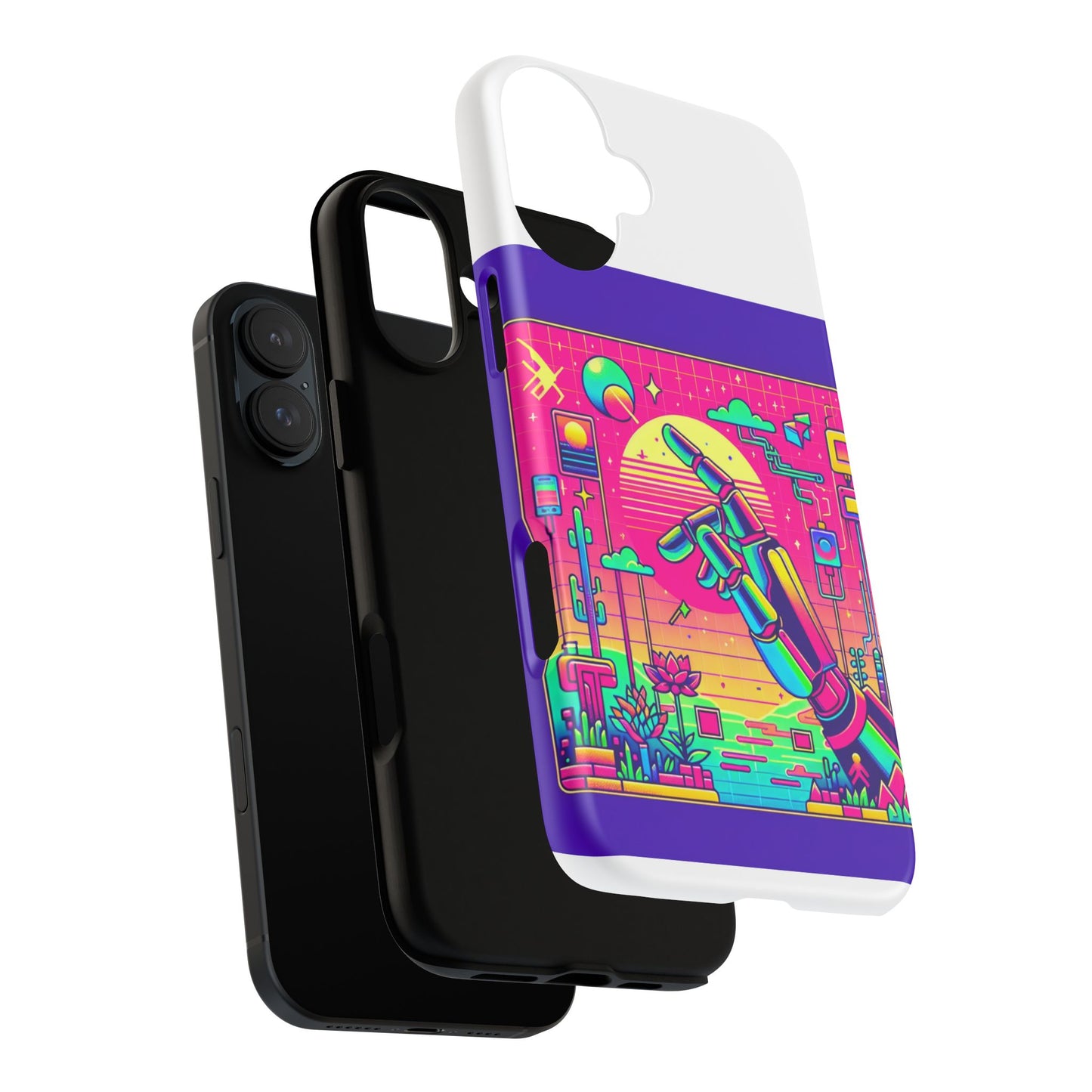 touch grass technician 3d wrap protective phone case