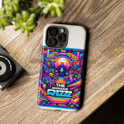 The Rizz Awakens 3D Wrap Protective Phone Case for Anime and Comic Lovers
