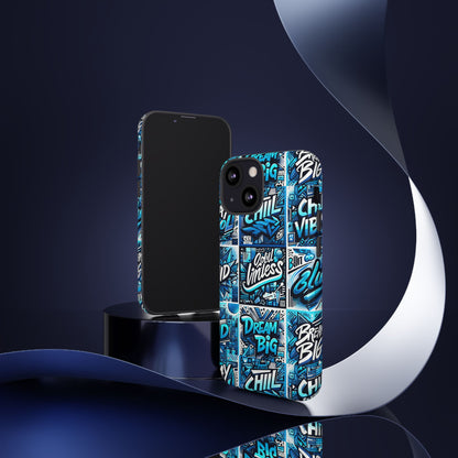 Vibrant 3D Graphic Protective Phone Case with Artistic Design – Stylish Accessory for Self-Expression Compatible with iPhone 13, 14, 15 & 16 – all models including Pro, Pro Max & Plus