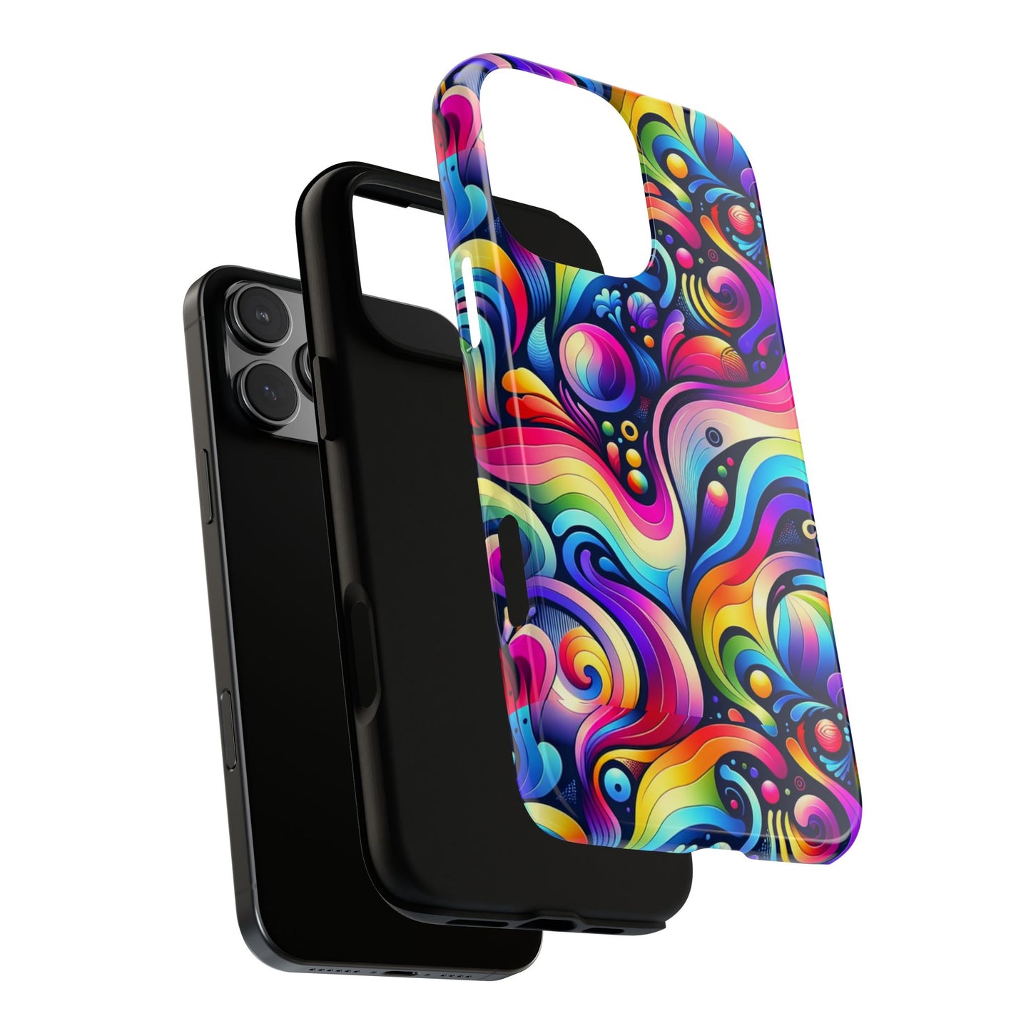 pink pattern image 1 vibrant 3d phone case for stylish protection