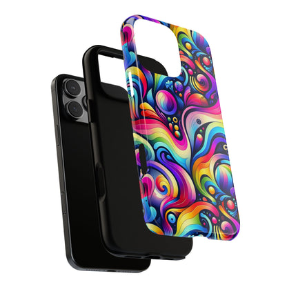 Pink Pattern Image 1 Vibrant 3D Phone Case for Stylish Protection