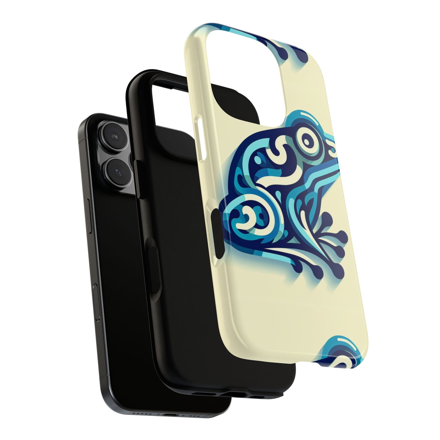 blue animal create 15 3d wrap protective phone case with vivid anime and comic inspired design for smartphones, shock absorption and durable uv protected cover