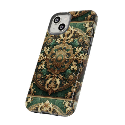 Pattern Image 2 Vibrant Comic Style Phone Case for Men and Women with Ornate Baroque Design Compatible with iPhone 13, 14, 15 & 16 – all models including Pro, Pro Max & Plus