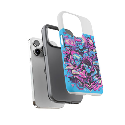 Slayware Installed Protective Phone Case with 3D Wrap Design for Anime and Comic Culture Lovers