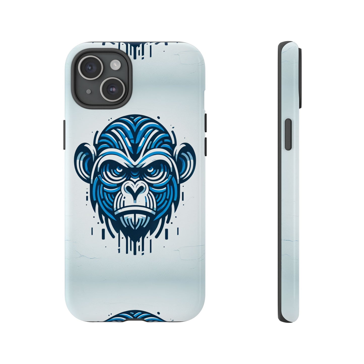 blue animal create 21 3d wrap phone case for kids and teens shockproof uv protected durable silicone cover with retro anime and comic inspired design