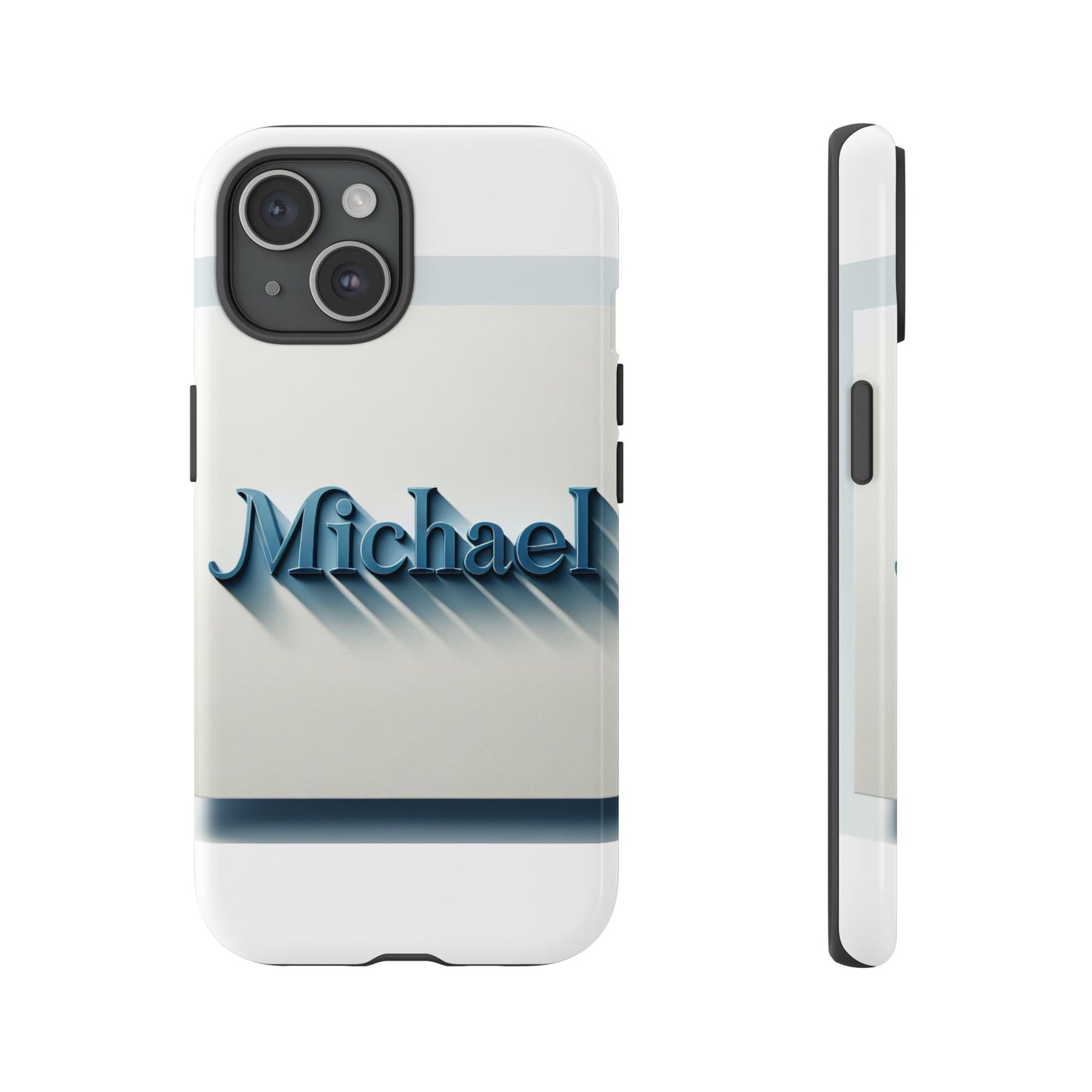 3d textured protective phone case in blue and white, stylish accessory for creative individuals, compatible with iphone 13, 14, 15 & 16 – all models including pro, pro max & plus