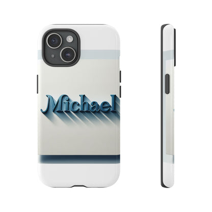 3D Textured Protective Phone Case in Blue and White, Stylish Accessory for Creative Individuals, Compatible with iPhone 13, 14, 15 & 16 – all models including Pro, Pro Max & Plus