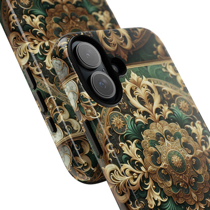 Pattern Image 2 Vibrant Comic Style Phone Case for Men and Women with Ornate Baroque Design Compatible with iPhone 13, 14, 15 & 16 – all models including Pro, Pro Max & Plus