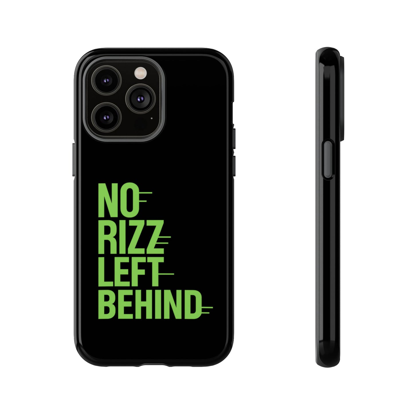 tough phone case - no rizz left behind for ultimate protection
