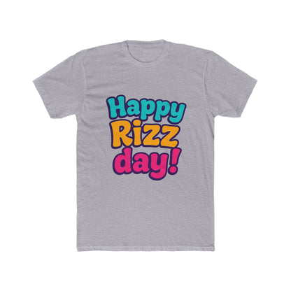 Happy Rizz Day Alphabet Multicolor Unisex T-Shirt – Vibrant Graphic Tee for Everyday Wear
