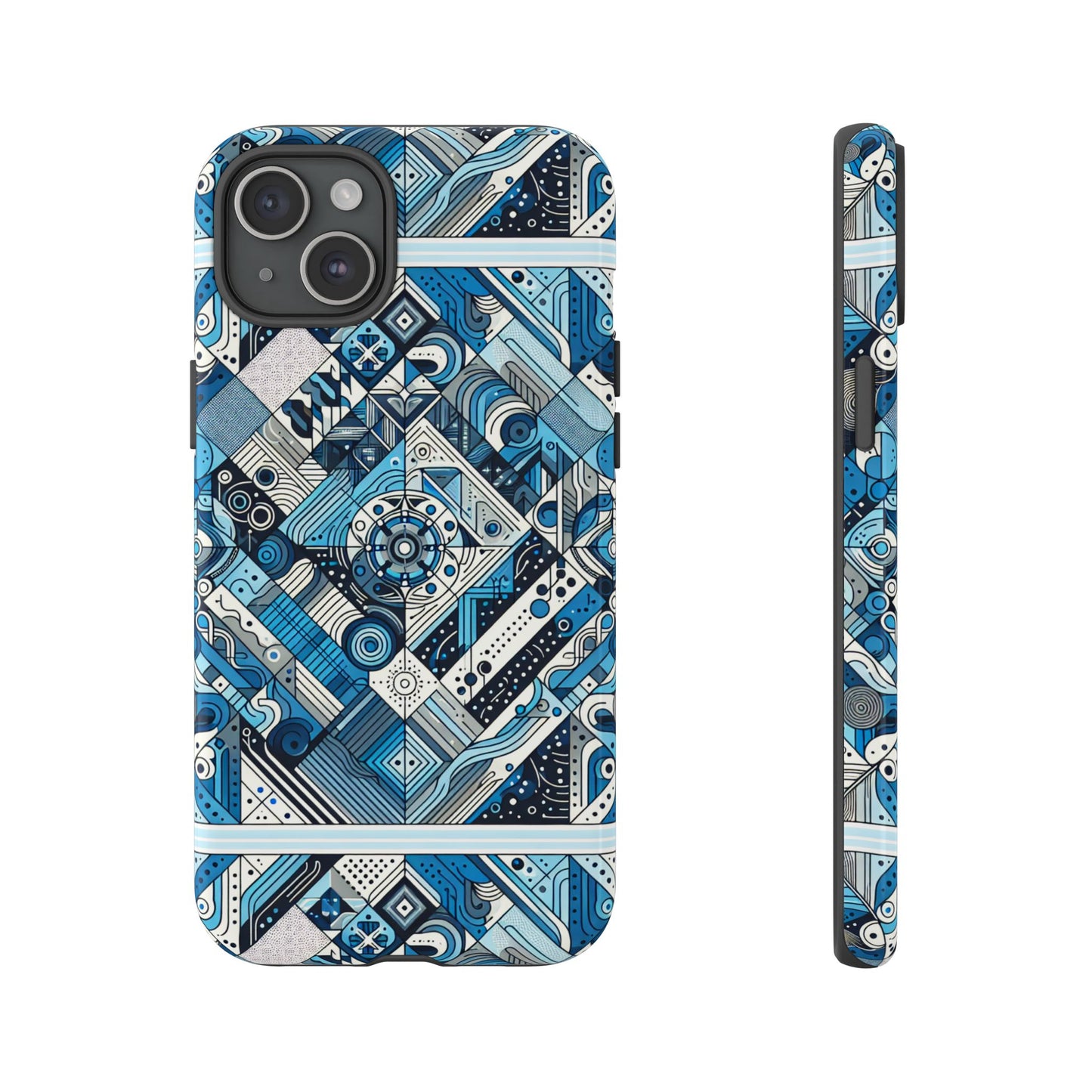 pattern image 4 vibrant 3d anime comic phone case for kids and teens