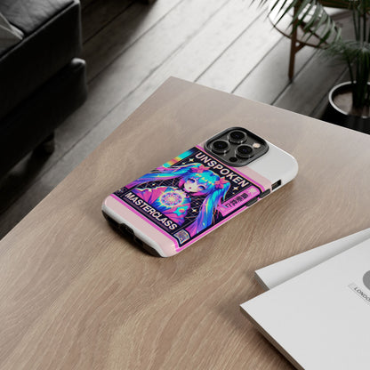 Unspoken Riz Masterclass Protective Phone Case, 3D Wrap Design, Durable Shock Absorption, UV Protected, Ideal Gift for Anime and Comic Fans, Glossy or Matte Finish