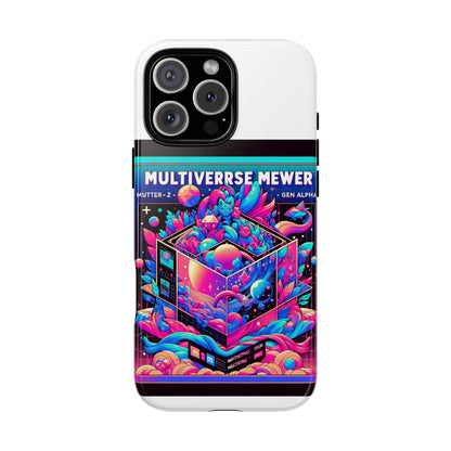 Multiverse Mewer Protective Phone Case with 3D Wrap Design for Smartphones, Durable TPU Silicone, UV Protected, Ideal Gift for Anime and Comic Lovers