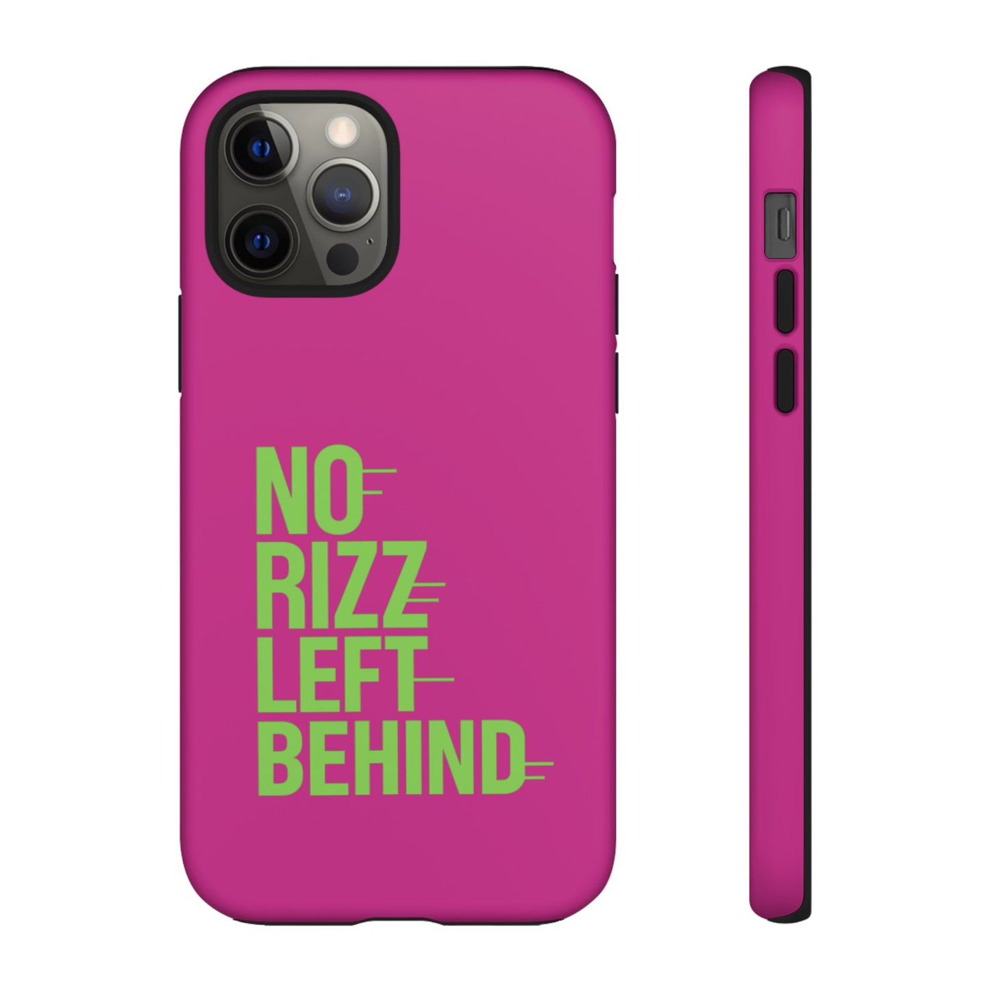 tough cases - no rizz left behind phone case for ultimate protection and style