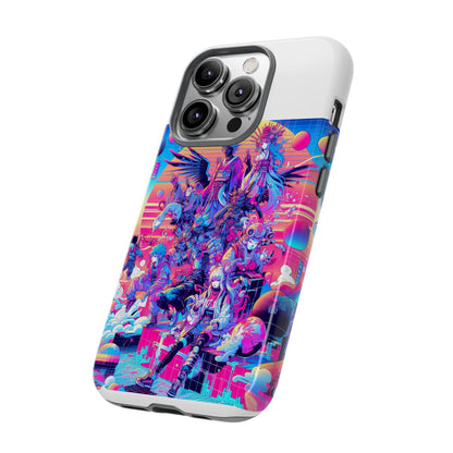 Zero Npc Energy Vibrant 3D Protective Phone Case for Anime Lovers