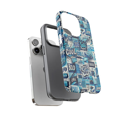 Vibrant 3D Graphic Phone Case with Playful Design for Self-Expression and Stylish Protection Compatible with iPhone 13, 14, 15 & 16 – All Models Including Pro, Pro Max & Plus