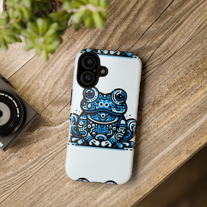 Blue Animal Create 28 3D Wrap Protective Phone Case for Smartphones Shockproof Durable TPU with Vivid Anime and Comic Design
