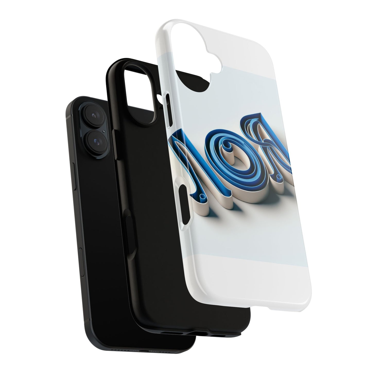 vibrant 3d wrap phone case in blue for stylish protection and self-expression compatible with iphone 13, 14, 15 & 16 – all models including pro, pro max & plus