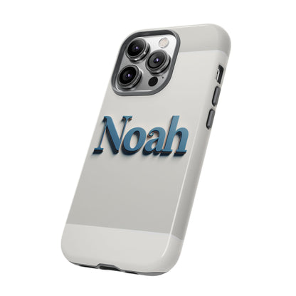 Coolname Noah Blue 3D Wrap Phone Case for Men Women Shockproof Protective Cover with Vibrant Anime and Comic Design