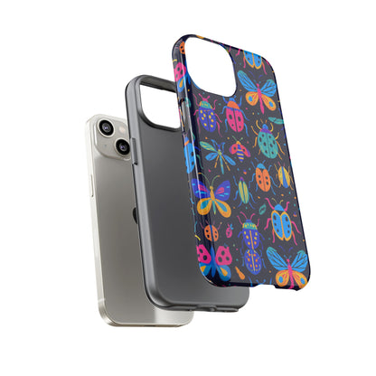 Vibrant 3D Insect Design Phone Case for Stylish Protection and Unique Aesthetic Compatible with iPhone 13, 14, 15 & 16 – all models including Pro, Pro Max & Plus