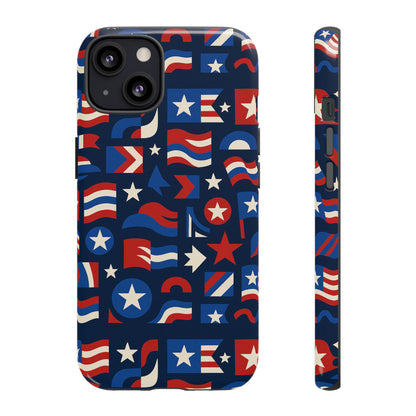 Multicolour Retro Abstract Protective Phone Case with 3D Wrap Design for Unique Style – Compatible with iPhone 13, 14, 15 & 16 – All Models Including Pro, Pro Max & Plus