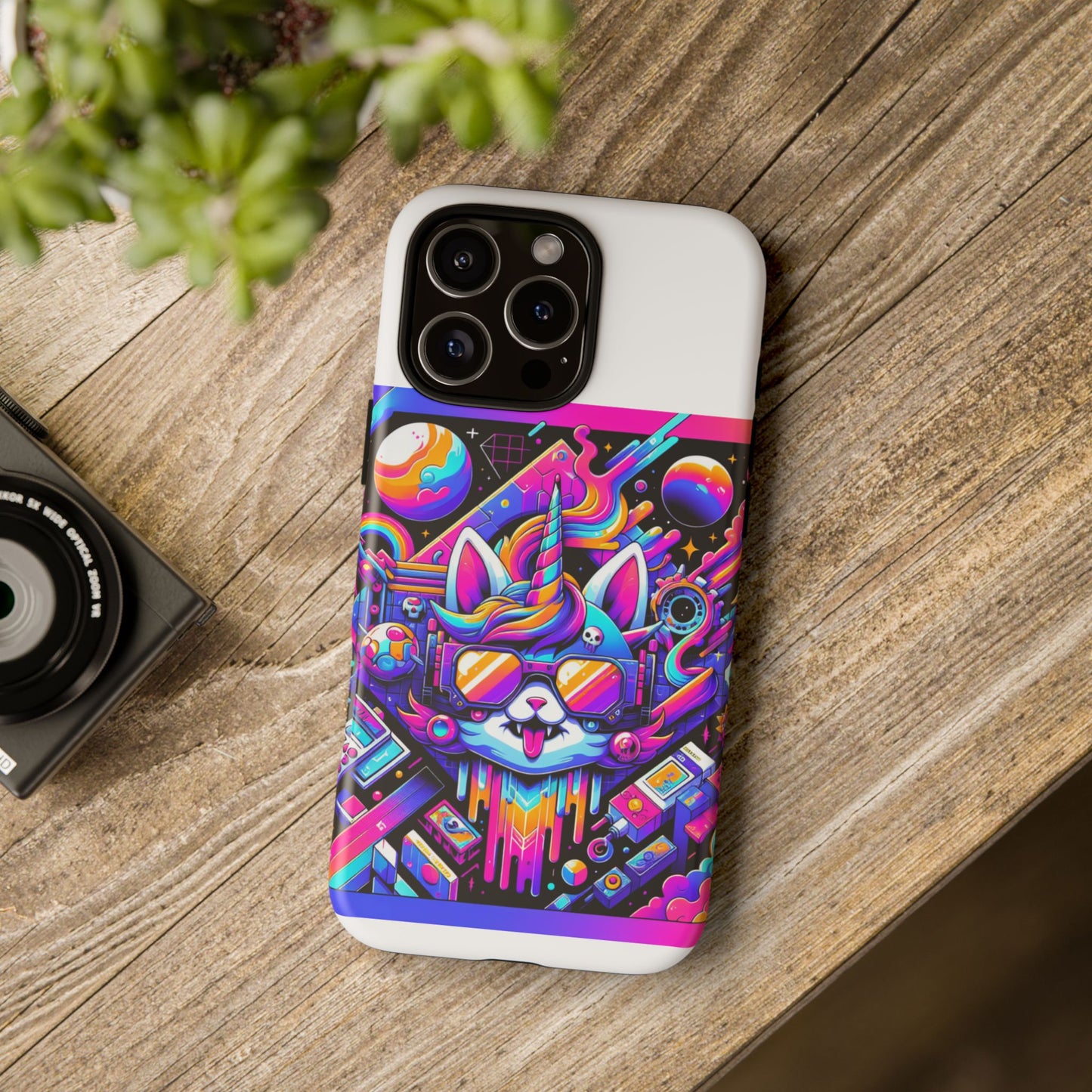 rizzed up and ready protective phone case for anime lovers