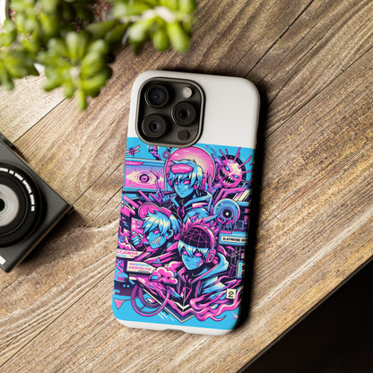 Slayware Installed Protective Phone Case with 3D Wrap Design for Anime and Comic Culture Lovers