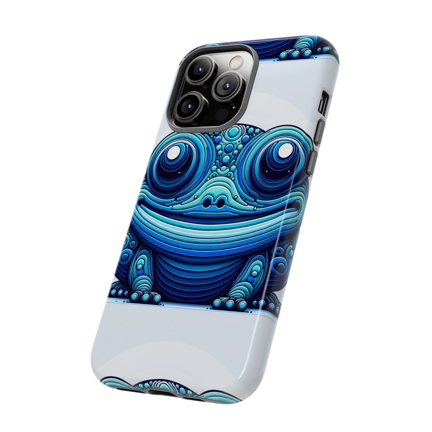 cool blue animal create 4 3d wrap protective phone case for smartphones with vibrant animal design and shock absorption