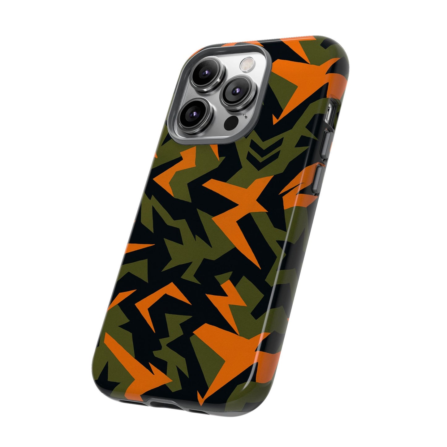 military camouflage 3d wrap protective phone case for bold expression and unique style compatible with iphone 13, 14, 15 & 16 – all models including pro, pro max & plus