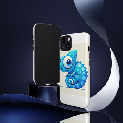 Vibrant 3D Cartoon Chameleon Phone Case for Adults and Teens Stylish Protection Compatible with iPhone 13, 14, 15 & 16 – All Models Including Pro, Pro Max & Plus