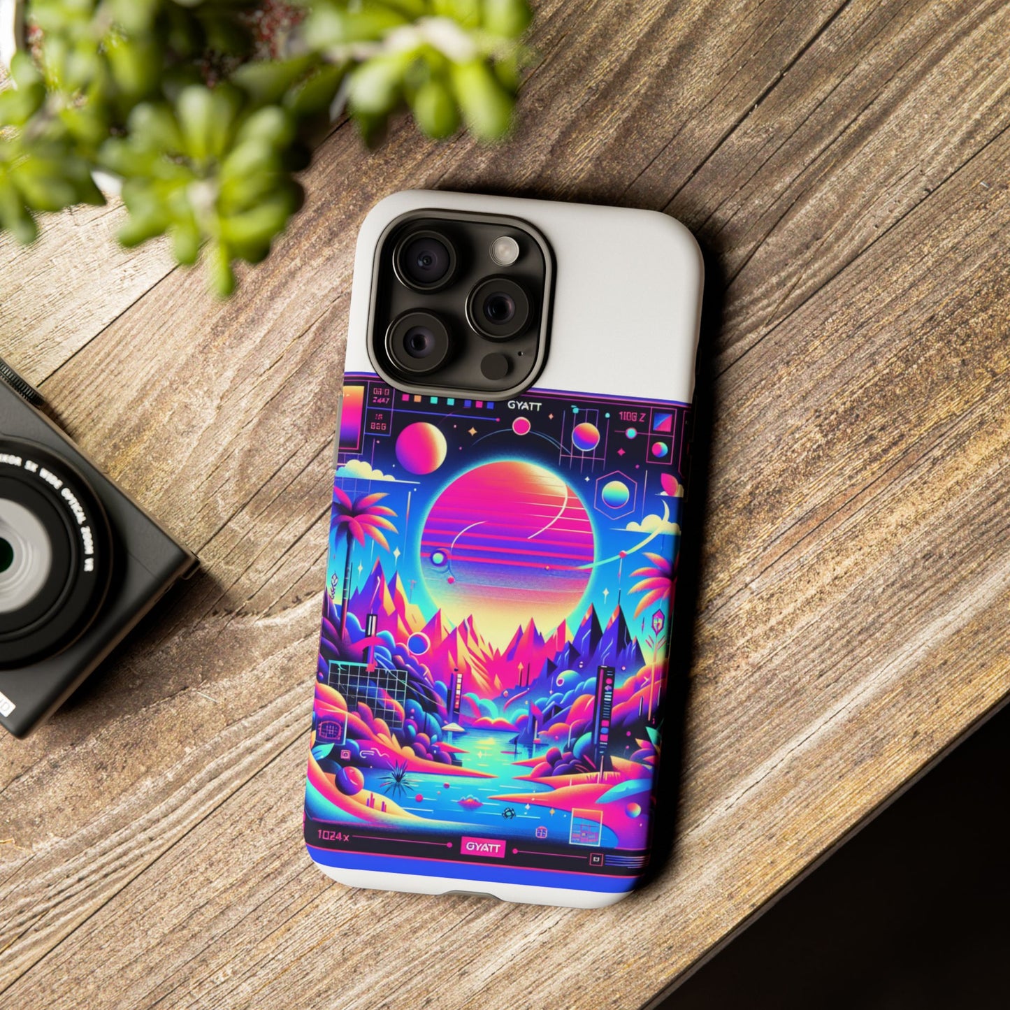 gyatt alert 3d wrap protective phone case for anime lovers