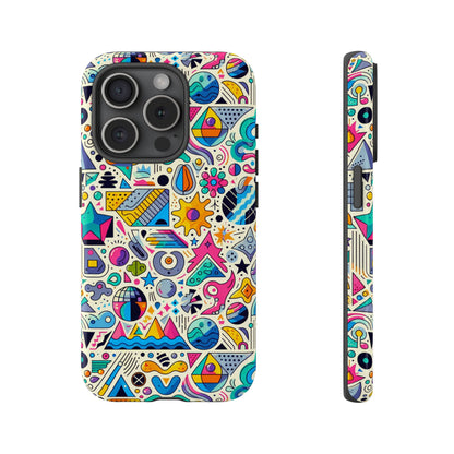 Pattern Image 5 Vibrant Shockproof Phone Case for Anime and Comic Fans - Stylish Protective Cover with 3D Wrap Design Compatible with iPhone 13, 14, 15 & 16 – all models including Pro, Pro Max & Plus