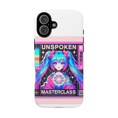 Unspoken Riz Masterclass Protective Phone Case, 3D Wrap Design, Durable Shock Absorption, UV Protected, Ideal Gift for Anime and Comic Fans, Glossy or Matte Finish
