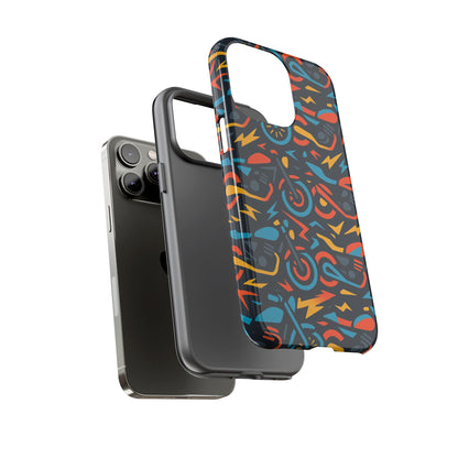 Multicolour 3D Wrap Phone Case with Fun Motorcycle Design, Stylish Protective Accessory for Men and Women, Compatible with iPhone 13, 14, 15 & 16 – all models including Pro, Pro Max & Plus