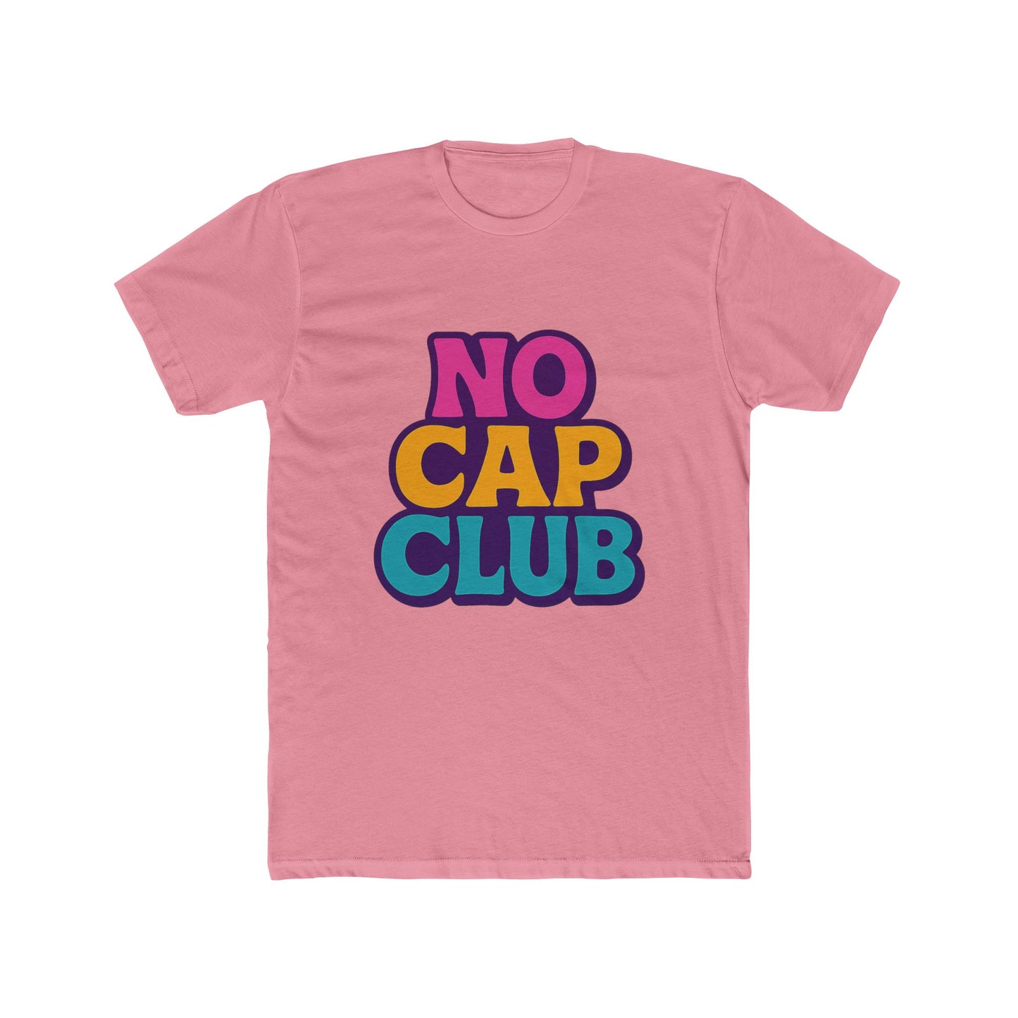 no cap club unisex t-shirt - multicolor meme graphic tee for casual wear, fun & trendy fashion