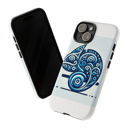 Vibrant 3D Blue Animal Design Protective Phone Case – Unique Accessory for Self-Expression Compatible with iPhone 13, 14, 15 & 16 – all models including Pro, Pro Max & Plus
