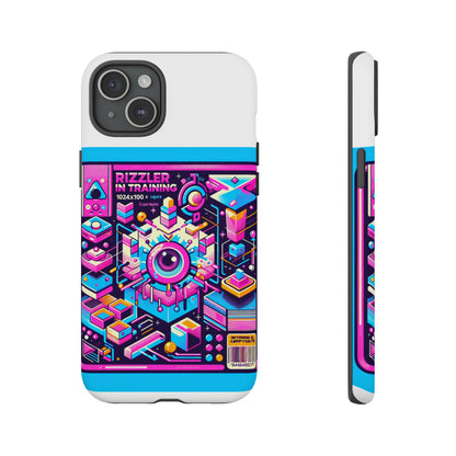 Rizzler In Training 3D Wrap Protective Phone Case for Anime Lovers