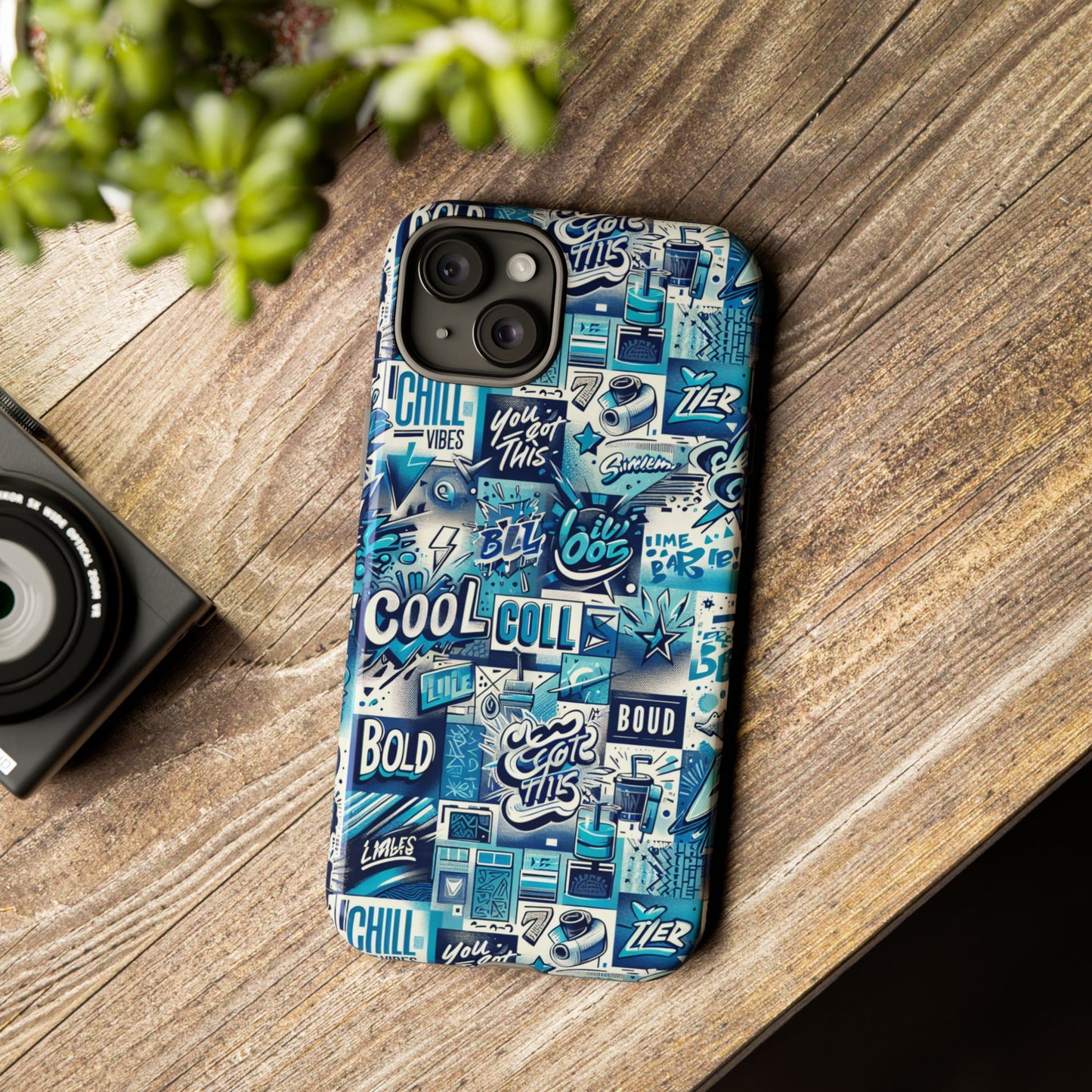 vibrant 3d graphic phone case with playful design for self-expression and stylish protection compatible with iphone 13, 14, 15 & 16 – all models including pro, pro max & plus
